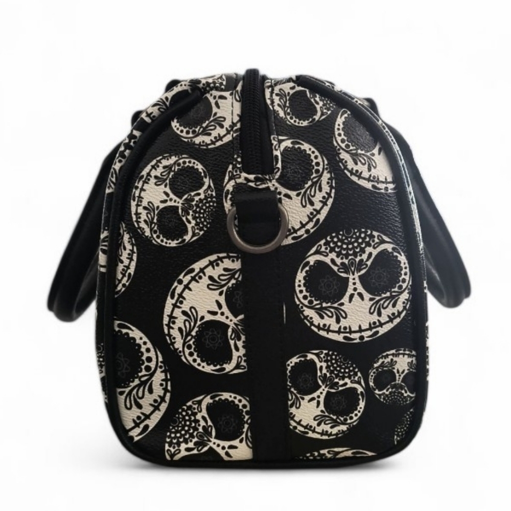 Loungefly Disney The Nightmare Before Christmas Jack Sugar Skull Barrel Bag Set - Picture 7 of 16